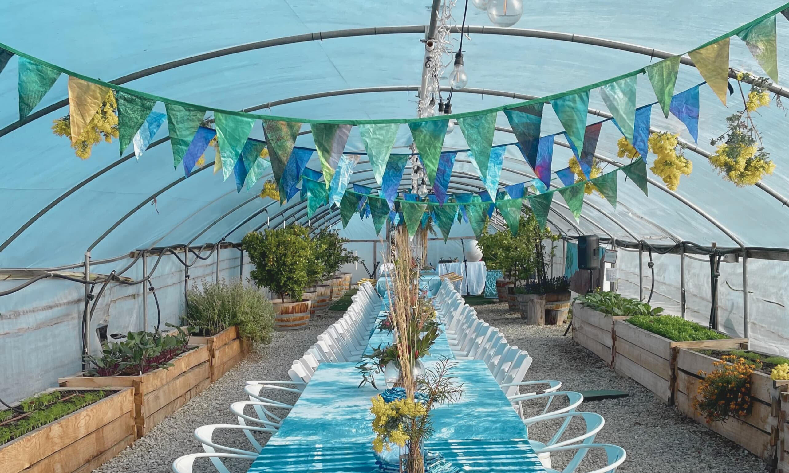 prism pop bunting bright triangles